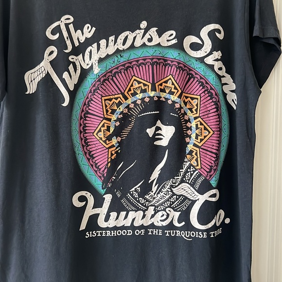 NWOT Spell Turquoise Stone Hunter Tee Large - Picture 5 of 7